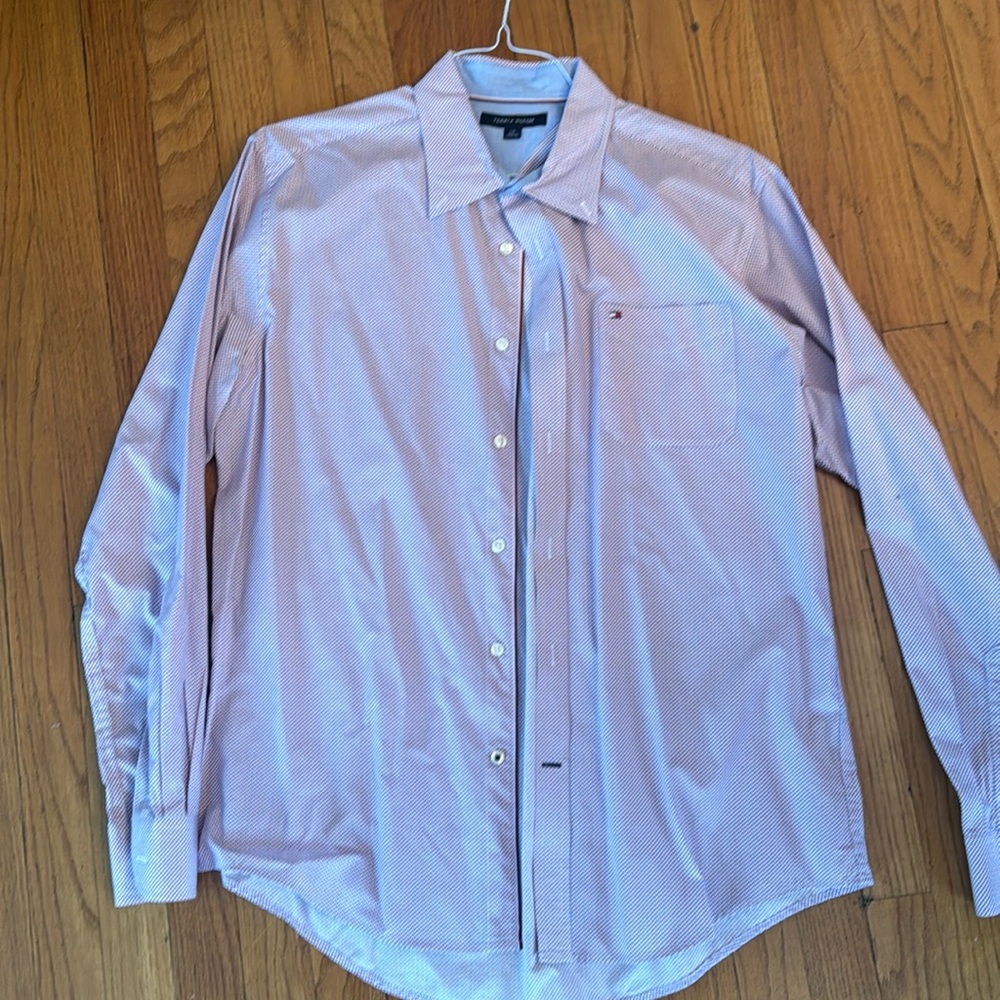 Tommy Hilfiger Button Down Red, Blue and White